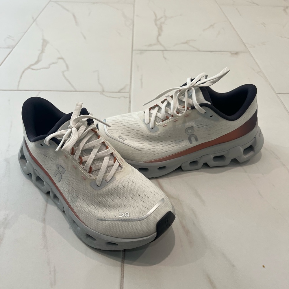 On Running Women's Sneakers - White and Copper - Picture 2 of 6